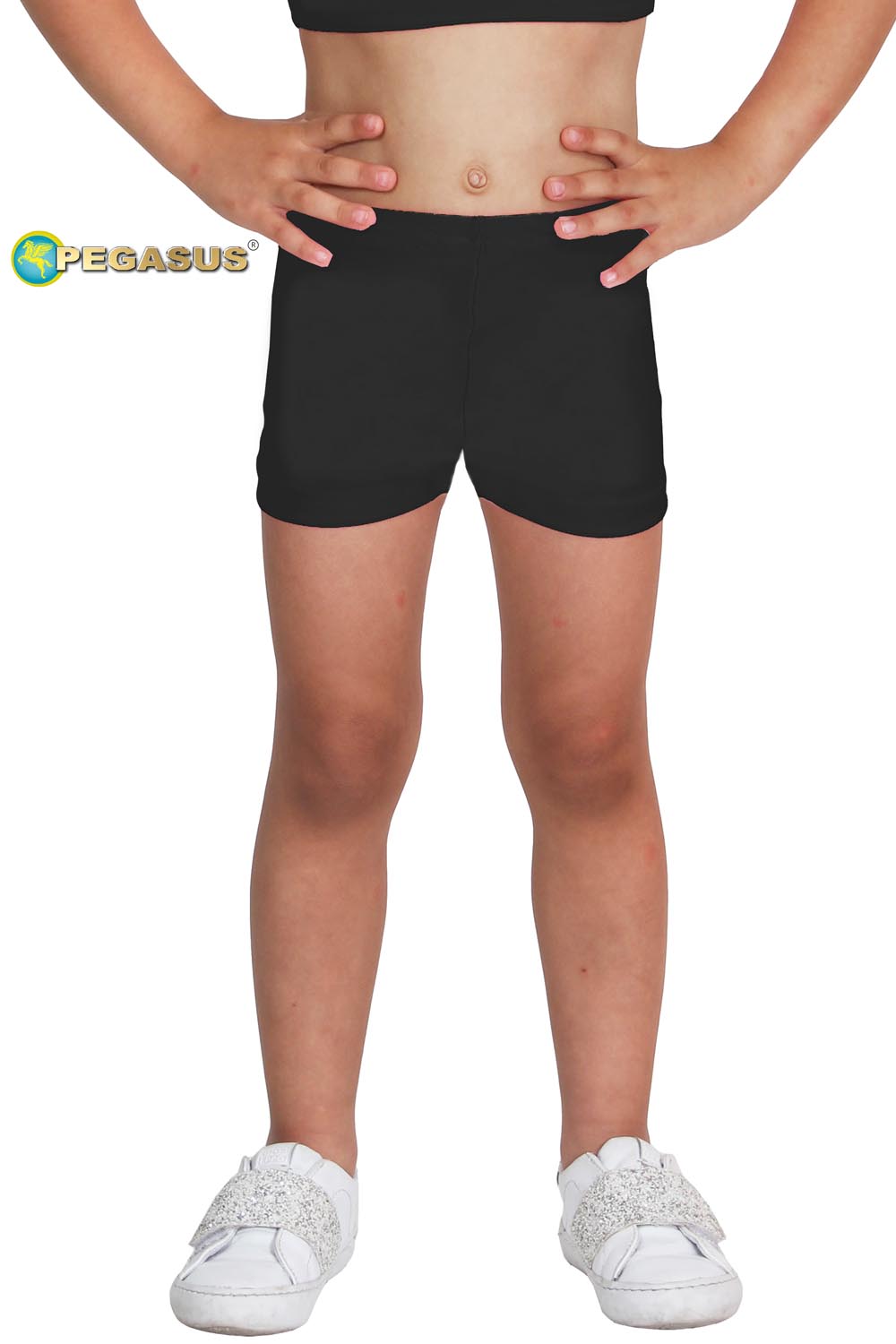 SHORT DANZA LYCRA NERO BABY